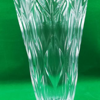 Florero de cristal.