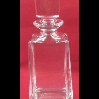 Botella de cristal.