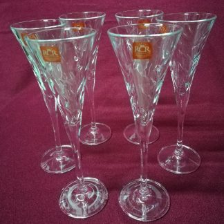 Copas de champaña.