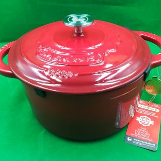 Olla de fierro.