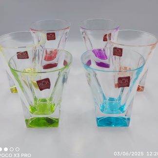 Vasos de cristal.