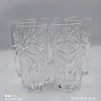 Vasos de cristal.