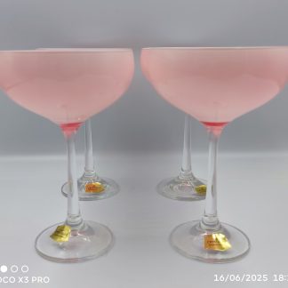 Copas de cristal.