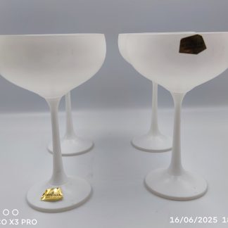 Copas de cristal.