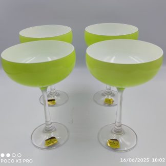 Copas de cristal.