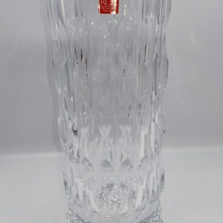 Florero de cristal.