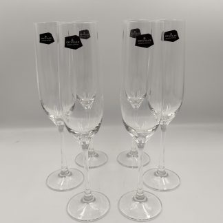 Copas de cristal.