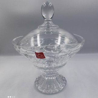 Bombonera de cristal.