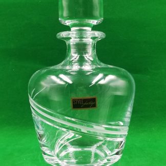 Botella de cristal.