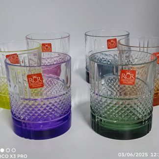 Vasos de cristal.
