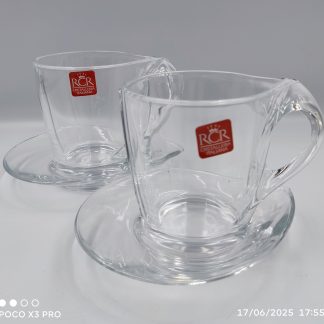 Tazas de cristal.