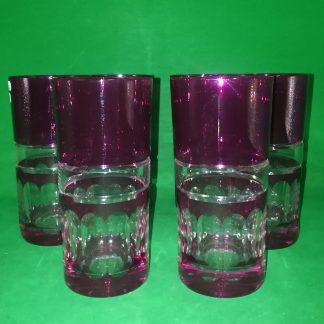 Vasos de cristal.