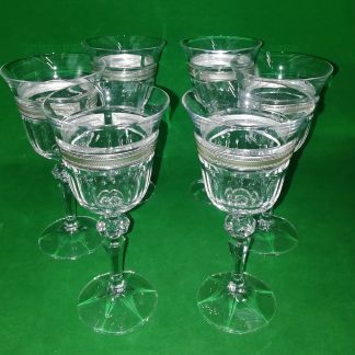 Copas de cristal.