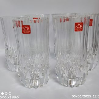 Vasos de cristal.