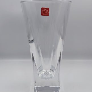 Florero de cristal.