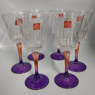 Copas de cristal.