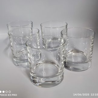 Vasos de cristal.