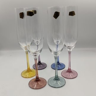 Copas de cristal.