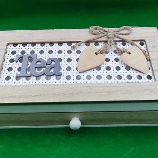 Caja porta té.
