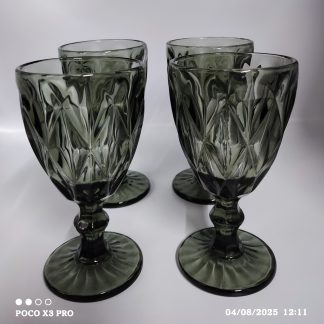 Copas de agua.