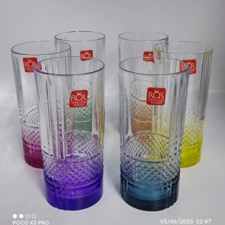 Vasos de cristal.