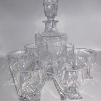 Botella de cristal.