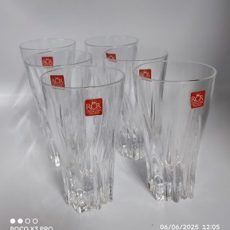 Vasos de cristal.
