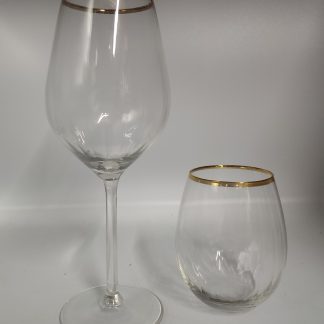 Copas y vasos.