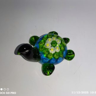Tortuga de cristal.