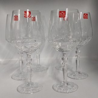 Copas de cristal.