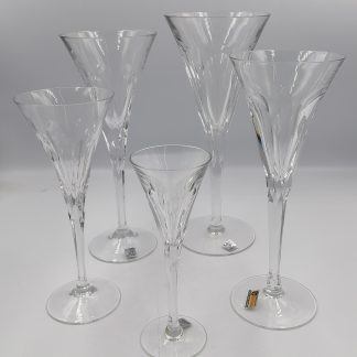 Copas de cristal.