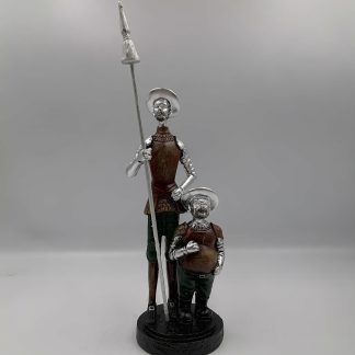 Quijote con Sancho.