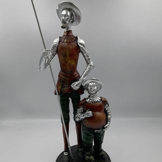 Quijote con Sancho.